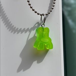 TWO Froggy Chair Ballchain Necklace